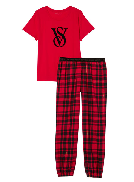 Share The Joy, colecție Victoria's Secret dedicată sărbătorilor 8 Tee jama Set 250 RON