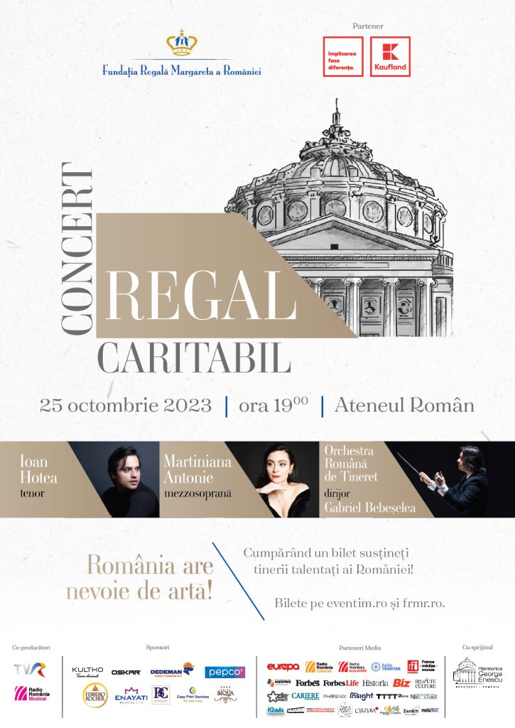 Talentul Gabrielei Iordache pentru a da aripi Tinerelor Talente 13 Concertul Regal 2023