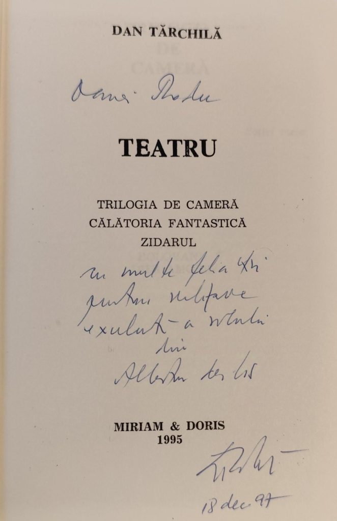 Artista de teatru Oana Jindiceanu: „Eu vreau să mor actriță”