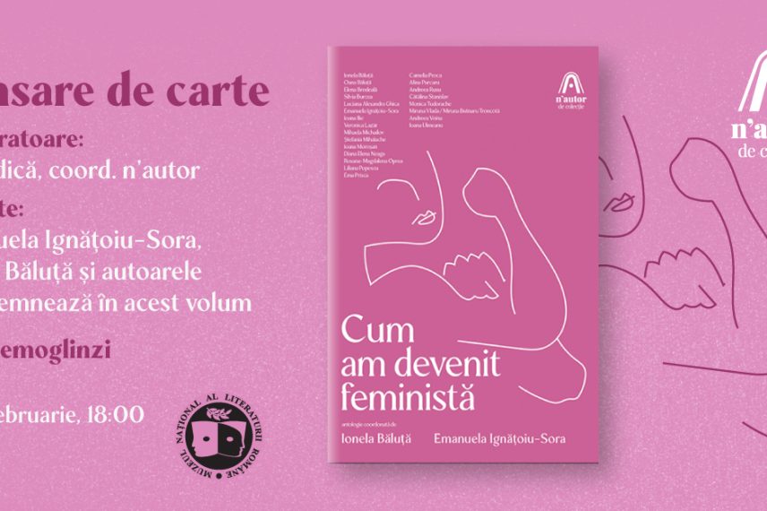 Lansare de carte nautor de colectie cum am devenit feminista