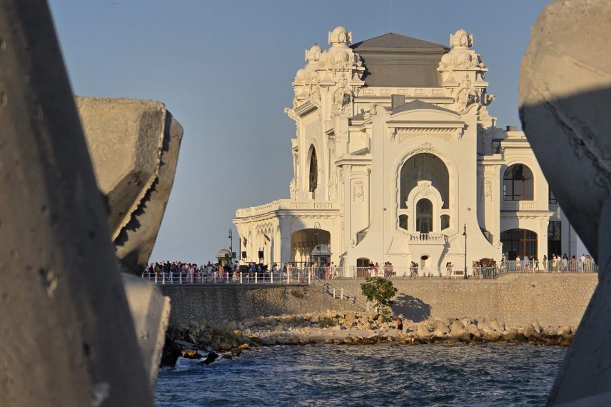 Cazinoul din Constanta la apus