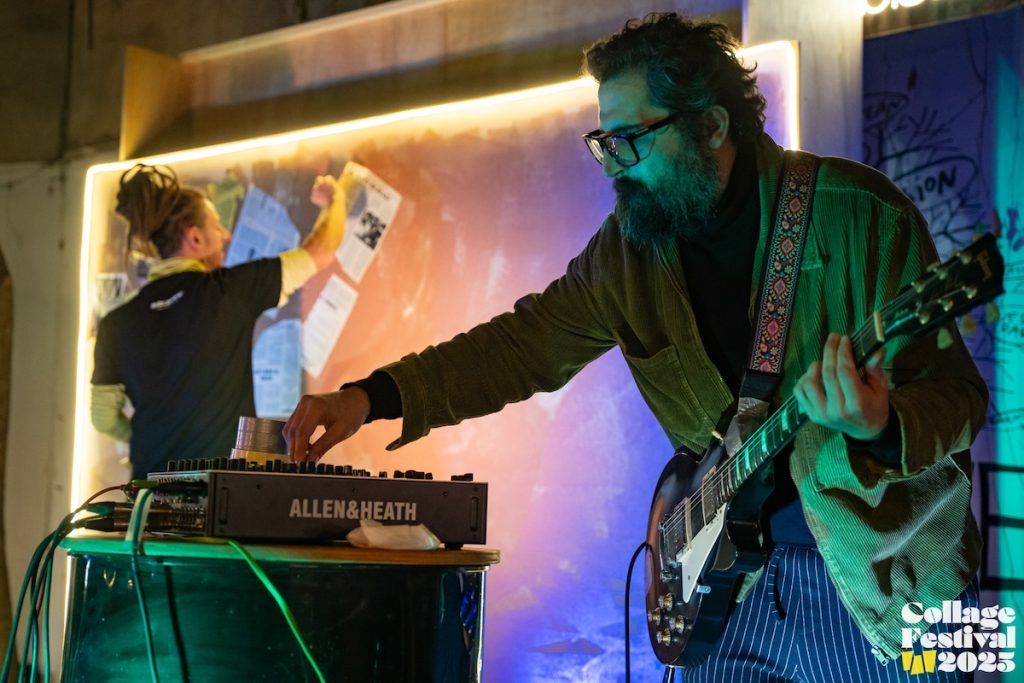 Tur ghidat în expozițiile Collage Festival alături de un concert Alex Ștefănescu 15 Collage Festival 2025 @Alex Barbulescu 10