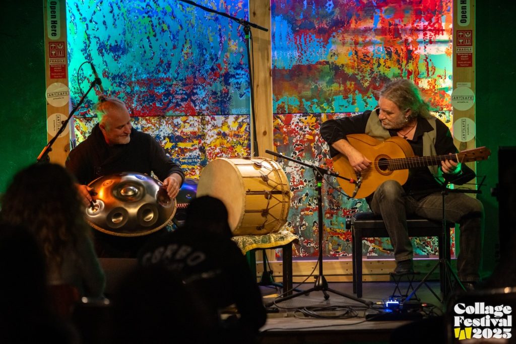 Tur ghidat în expozițiile Collage Festival alături de un concert Alex Ștefănescu 17 Collage Festival 2025 @Alex Barbulescu 12