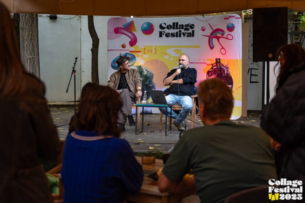 Tur ghidat în expozițiile Collage Festival alături de un concert Alex Ștefănescu 14 Collage Festival 2025 @Alex Barbulescu 9