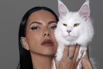 INNA, feline și pietre prețioase naturale în noua campanie STIL Diamonds 13 Inna si felinele pentru STIL Diamonds