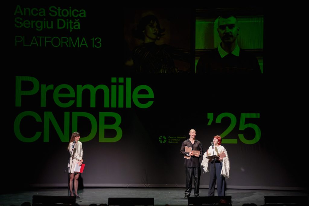 Cine sunt laureații Galei Premiilor Centrului Național al Dansului București 6 FotoClaudiu Popescu Anca Stoica si Sergiu Dita 2