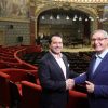 Marin Cazacu Director General al Filarmonicii George Enescu si Trevino