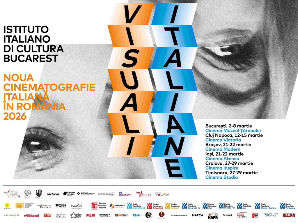 ”La Grazia”, cel mai nou film semnat de Paolo Sorrentino, deschide Visuali Italiane 2026 6 POSTER VISUALI ITALIANE 2026